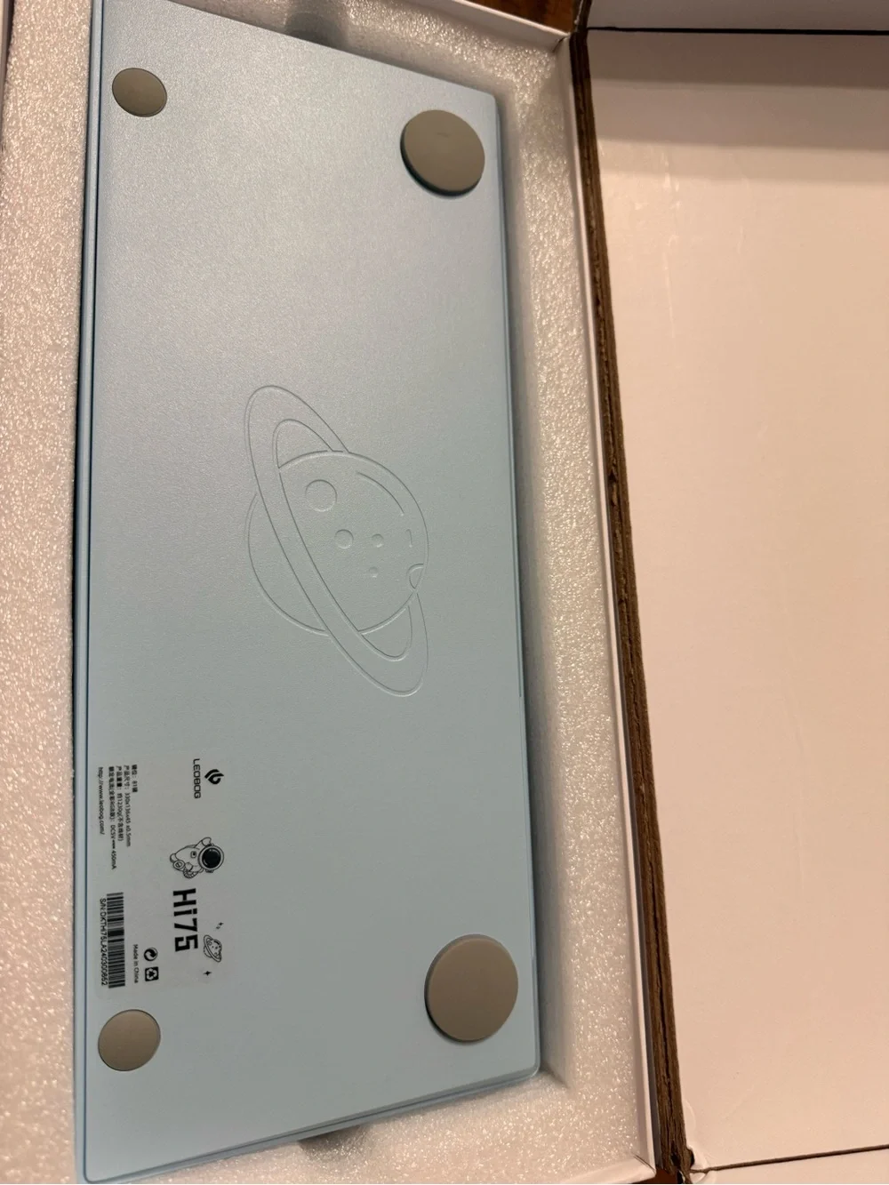 Leobog hi75 keyboard and k21 num pad